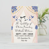 Invitation de rêve pour un mariage à couper le sou (Debout devant)