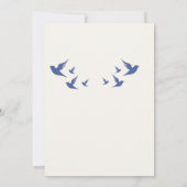 Invitation de rêve pour un mariage à couper le sou (Dos)