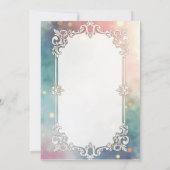 Invitation de rêve : Un Mariage surréaliste (Dos)