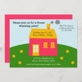 Invitation de réveil de la maison moderne (Devant / Derrière)