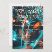 Invitation de réveillon de la Saint Sylvestre de (Devant)