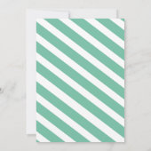 Invitation de révélation du Baby shower de pirates (Dos)