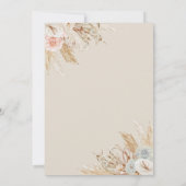 Invitation de révélation du sexe de l'ours en herb (Dos)