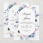Invitation de Richard et Juliana (Devant / Derrière)