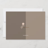 Invitation de robe et de smoking (Dos)