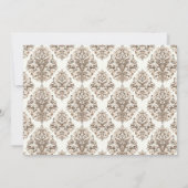 Invitation de robe rose Gold Quinceañera (Dos)