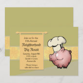 Invitation de rôti de porc (Devant / Derrière)