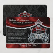 Invitation de Royal Fairytale (Devant / Derrière)