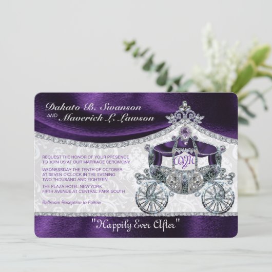 Invitation de Royal Fairytale (Debout devant)