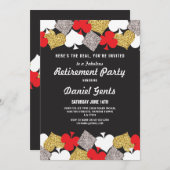 Invitation de Royale de casino de Las Vegas de (Devant / Derrière)