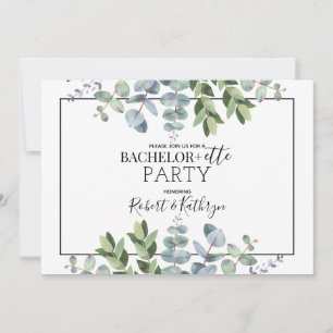 Invitation de sa Bachelorette Party Foliage