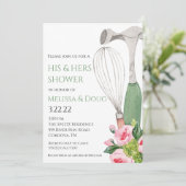 Invitation de sa cuisine de Fête des mariées et se (Debout devant)