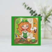 Invitation de Saint Patrick's Day (Debout devant)