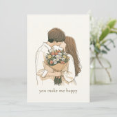 Invitation de Saint-Valentin (Debout devant)