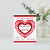 Invitation de Saint Valentin à Damas (Debout devant)