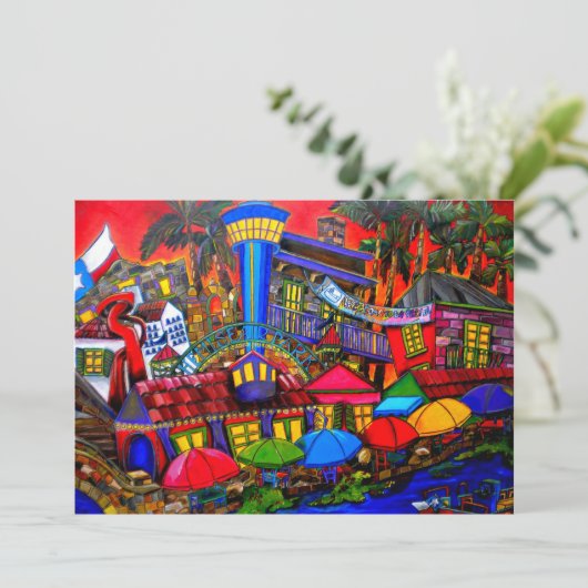 Invitation de San Antonio (Debout devant)