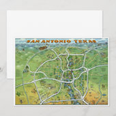 Invitation de San Antonio (Devant / Derrière)