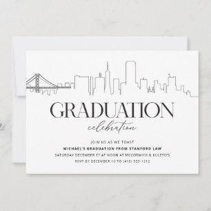 Invitation de San Francisco Graduation Party