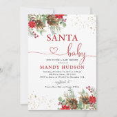 Invitation de Santa Baby (Devant)