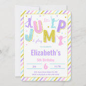 Invitation de saut modifiable (Devant)