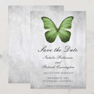 Invitation de sauvegarde de date de mariage Papill