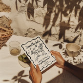 Invitation de sauvegarde de date d'espace cosmique