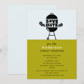 Invitation de sauvegarde de date pour une fête de  (Devant / Derrière)