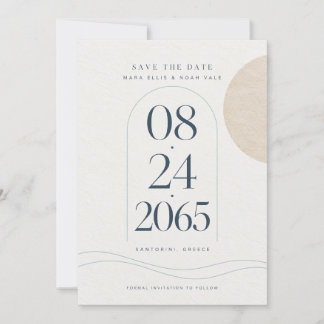 Invitation de sauvegarde de la date | Aegea Editor