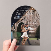 Invitation de sauvegarde de la date de London Brid (In situ (ordinateur de poche))