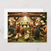 invitation de scène de nativité (Devant / Derrière)