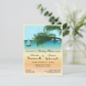 Invitation de scène Serene Beach inspiré par Retro (Debout devant)