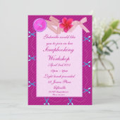 Invitation de scrapbooking/Craft Party 2 (Debout devant)