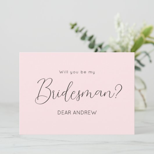 Invitation de script de proposition de présentateu (Debout devant)