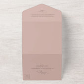 Invitation de script élégante (Dehors)