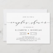 Invitation de script élégante (Devant)