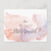 Invitation de servante moderne transparente en soi (Devant)