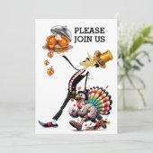 Invitation de serveur unique (Debout devant)