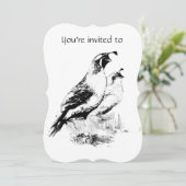 Invitation de service Memorial California Vintage (Debout devant)