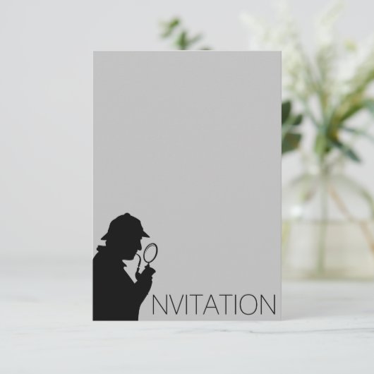 Invitation de Sherlock Holmes (Debout devant)