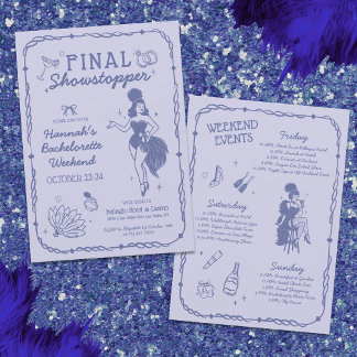 Invitation de Showstopper Final Showgirl