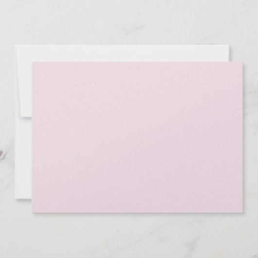 Invitation de silhouette de branche de Sakura (Dos)