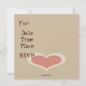 Invitation de singe-singe de soie (Dos)