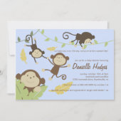 Invitation de singes joueuses (Devant)