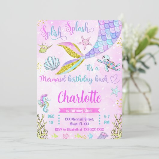 Invitation de sirène (Debout devant)