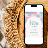 Invitation de sirène d'arc de mer