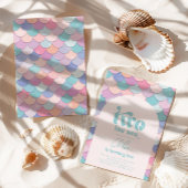 Invitation de sirène d'arc de mer