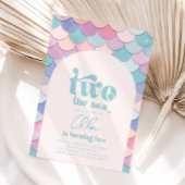 Invitation de sirène d'arc de mer