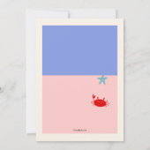 Invitation de sirène douce (Dos)