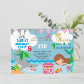 Invitation de Sirène et de requin. (Debout devant)