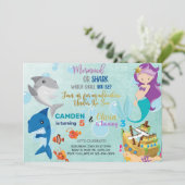 Invitation de Sirène et de requin. (Debout devant)